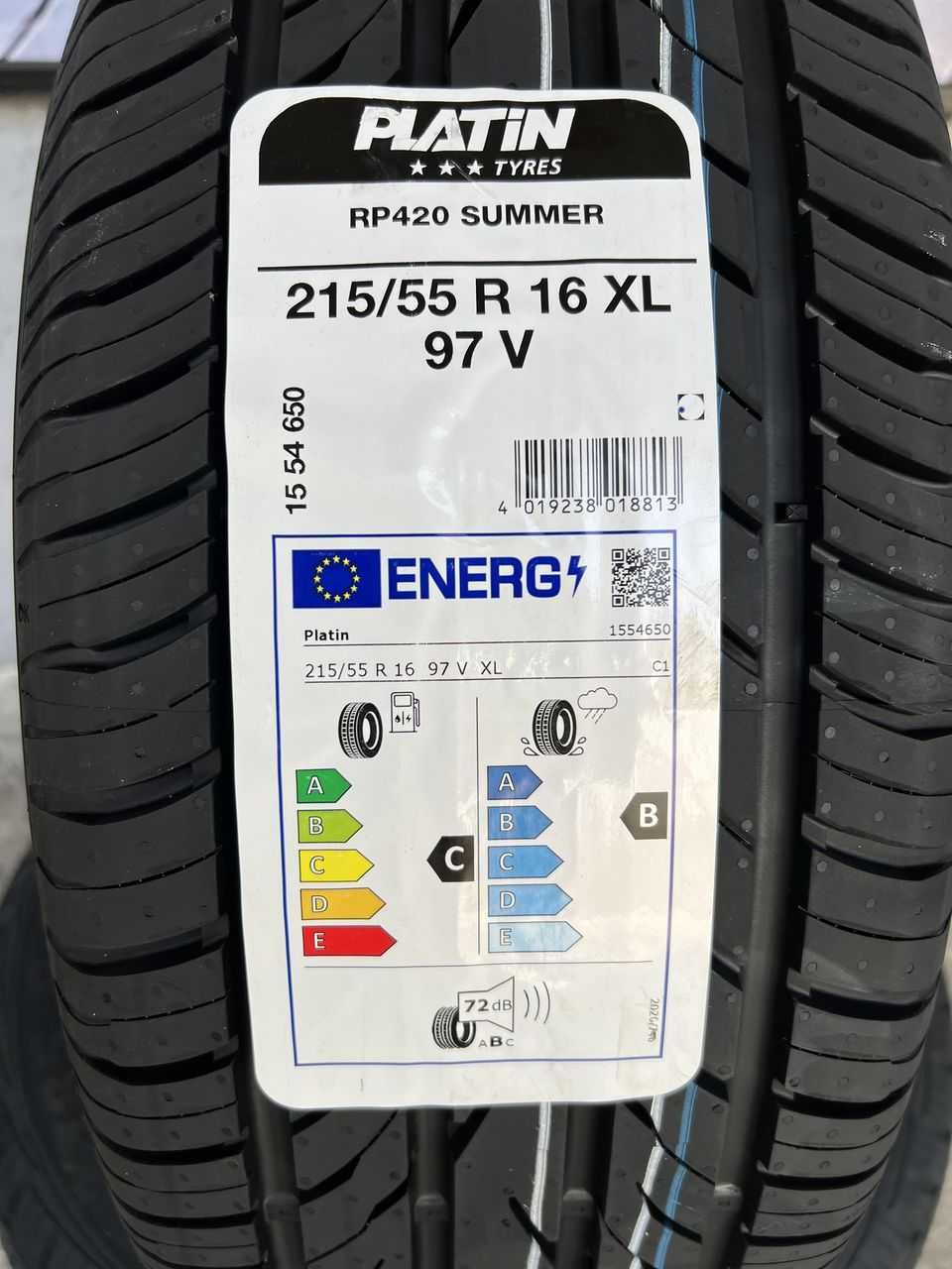 215/55/16 Летни гуми PLATIN 215/55 R16 97V XL 2155516 DOT24
