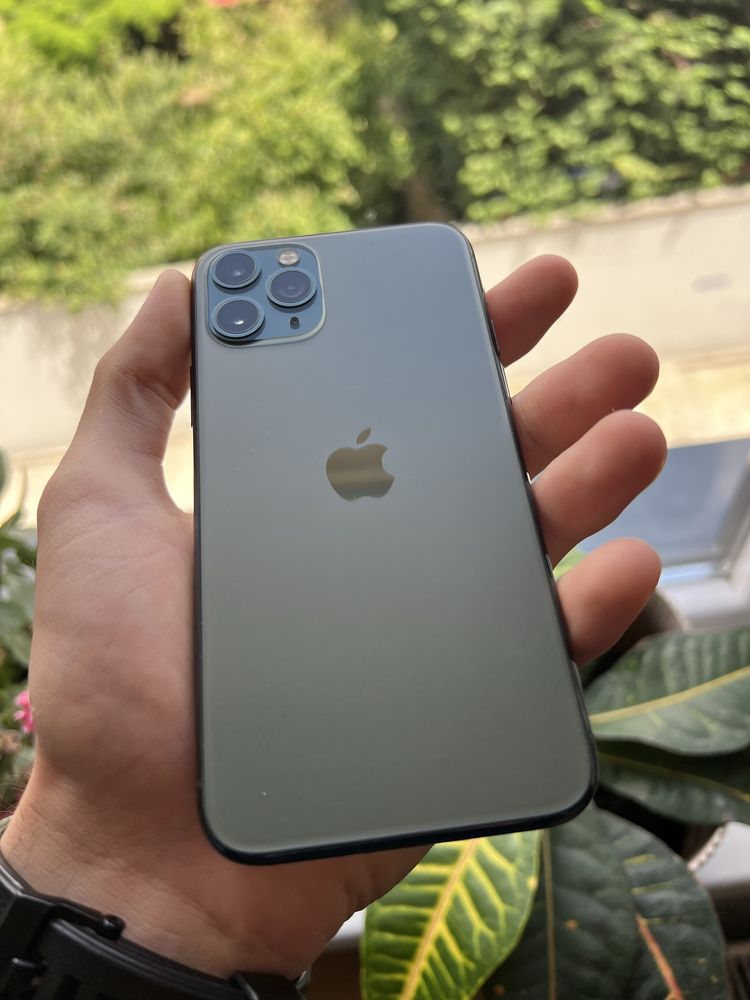 iPhone 11 Pro Green 64 Gb 91% Bateria.