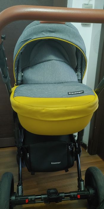 Carut Kraussman 3in 1, landou scoica si parte sport galben