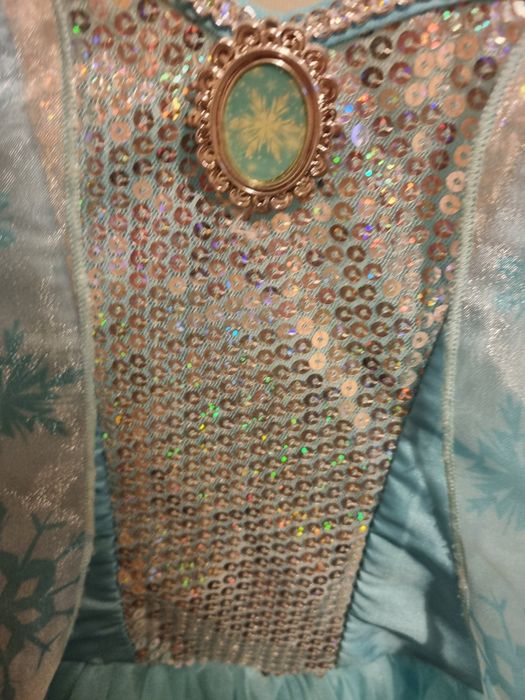 Costum de carnaval Elsa 116 mărimea