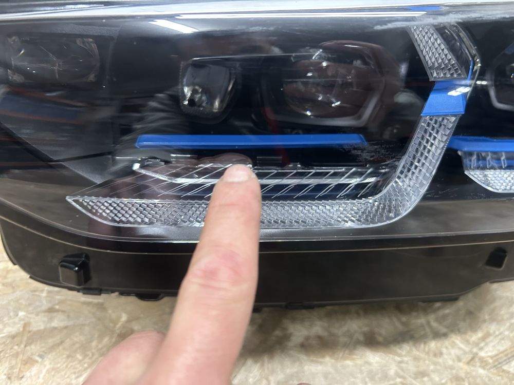 Far faruri bmw X3 G01 X4 G02 LCI Laser 2021-2024 stanga