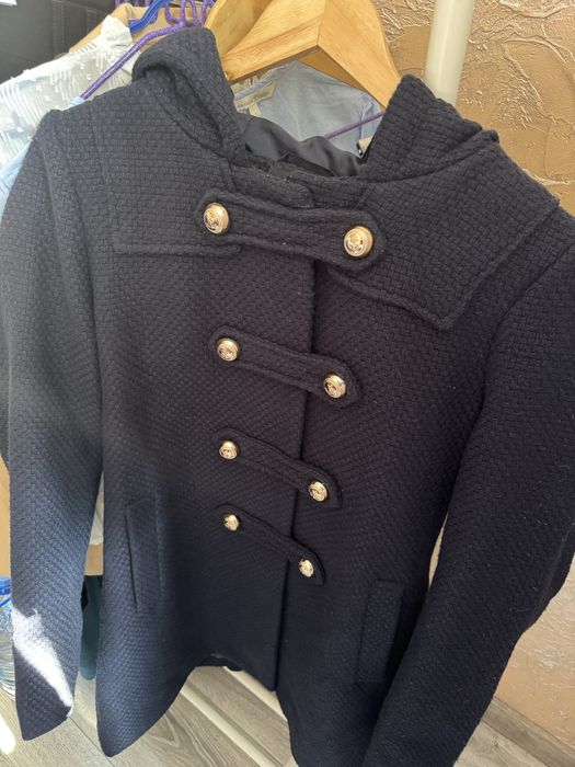 Пальто новое синего цвета