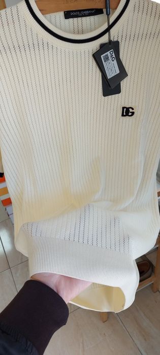 Tricou brodat de bumbac Dolce&Gabbana New Model seria 23608516