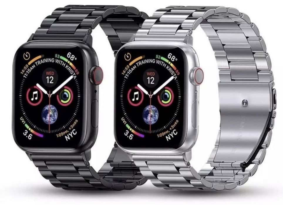 Curea Bratara Reglabila Otel Ceas Apple Watch Husa Folie Silicon