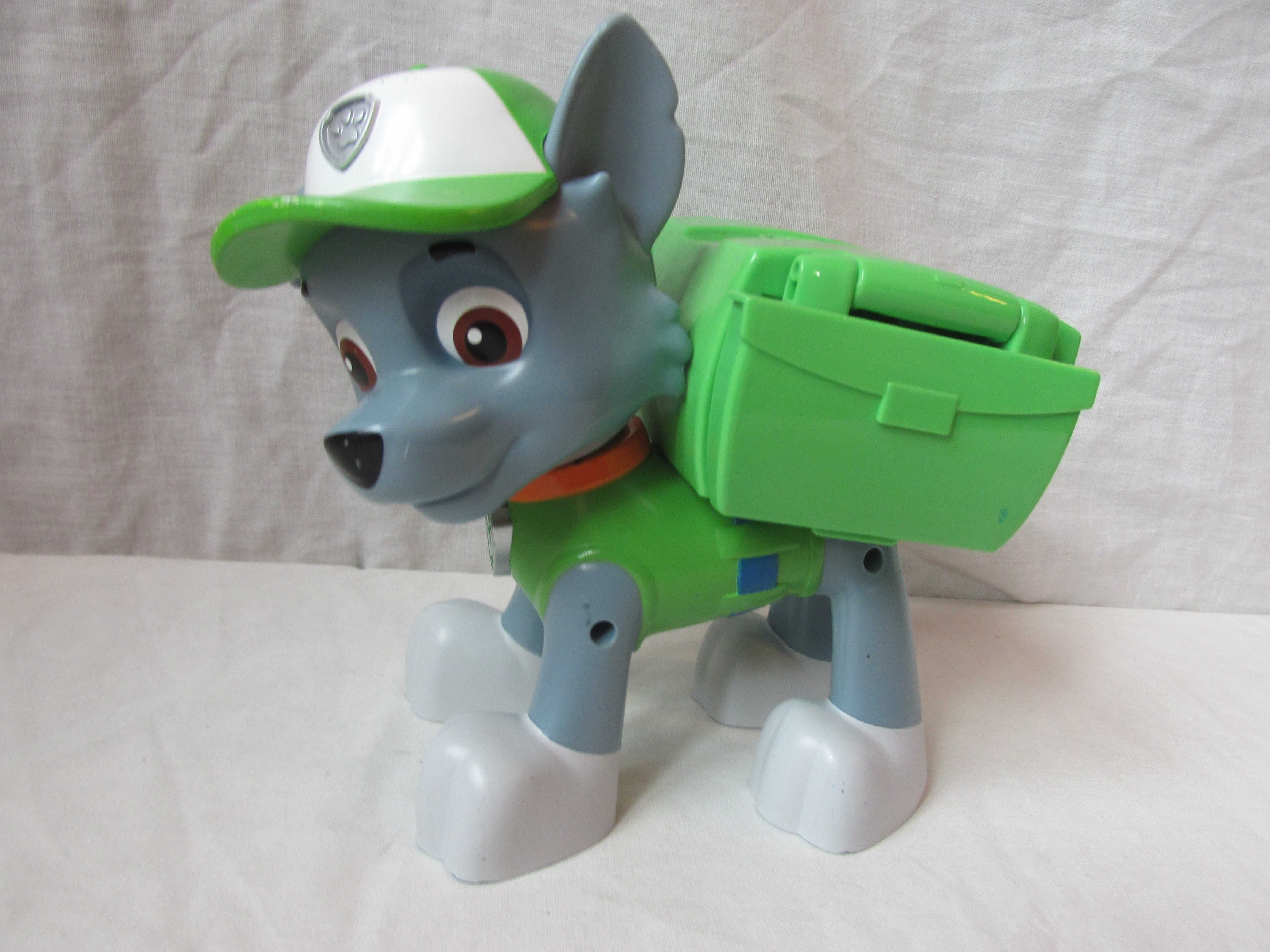 Figurina Paw Patrol Rocky/patrula catelusilor de 25 cm