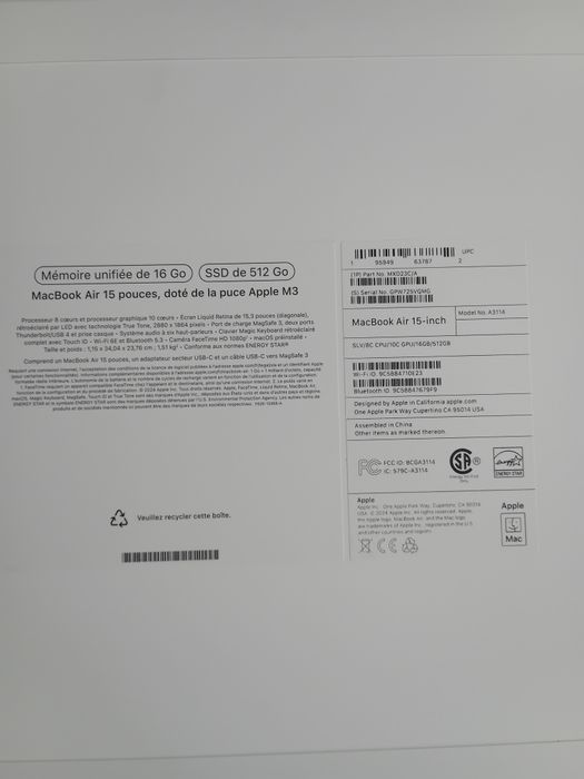 Ноутбук Apple M3