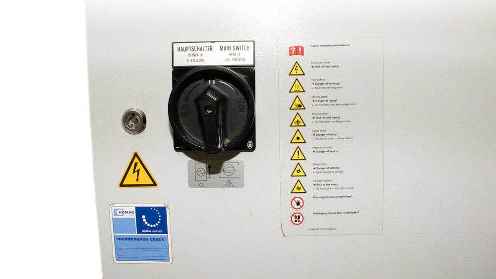 Vindem circular HOLZMA - HPP 250/38/38