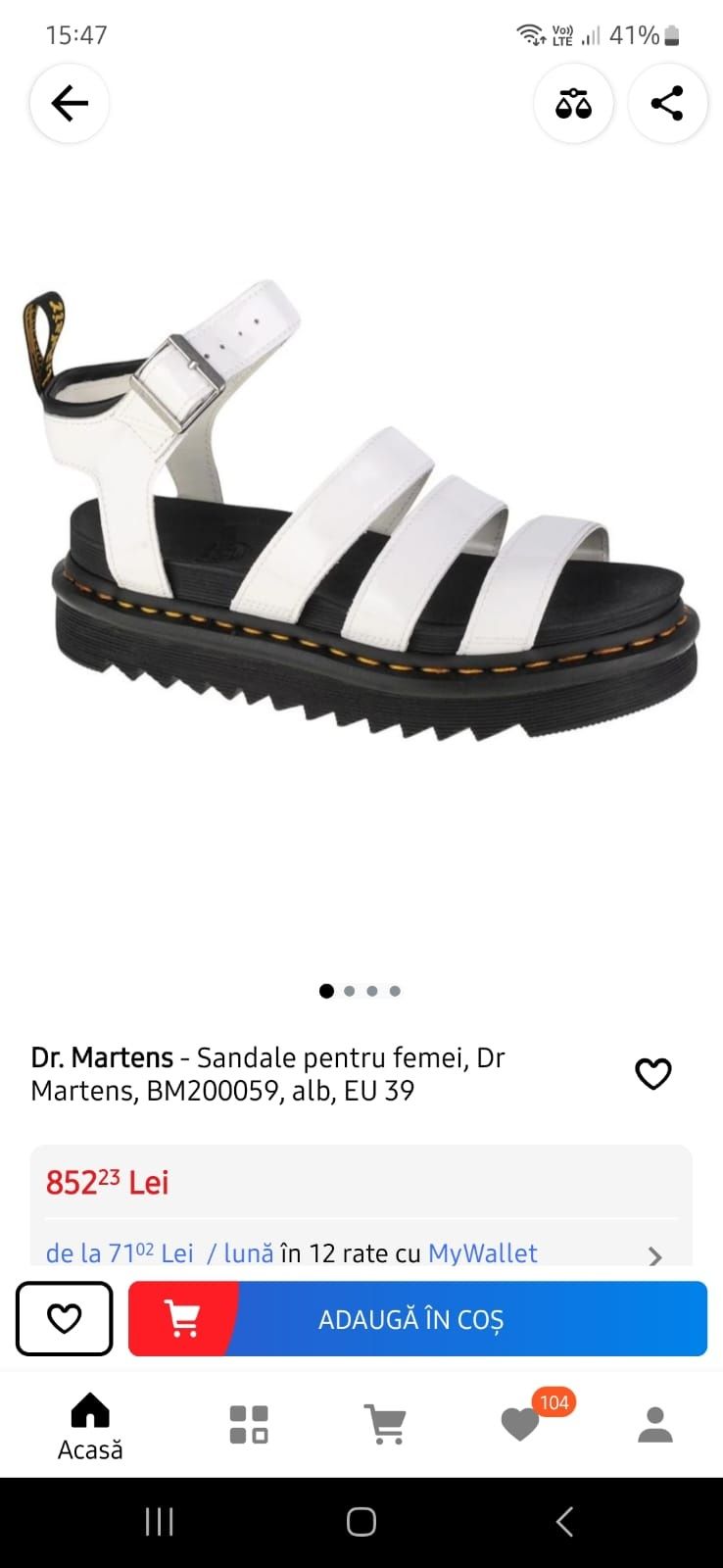 Sandale Dr Martens