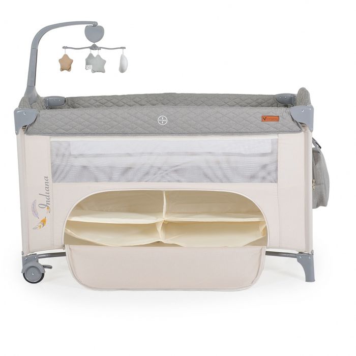 Patut pliabil Cangaroo Indiana Grey