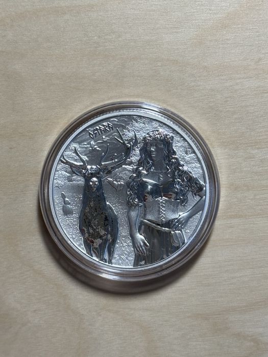 Colecție completă 4 monede argint 1 Oz Germania Mint - Valkyries
