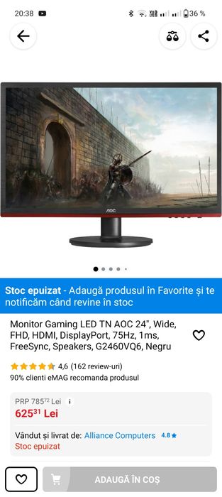 PC calculator complet gaming vand