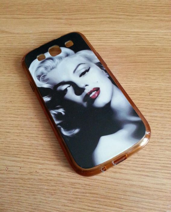Samsung Galaxy S3 , Husa/Bumper Antishoc , model Marilyn Monroe