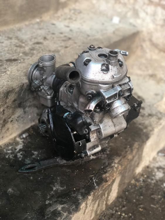 Piese atv și cross 125cc motor cross ktm 125 2t complet