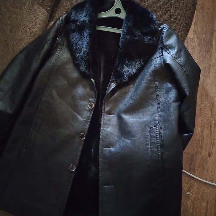 Мужская дубленка,новая