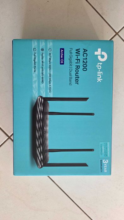 Router gigabit tp link ac1200