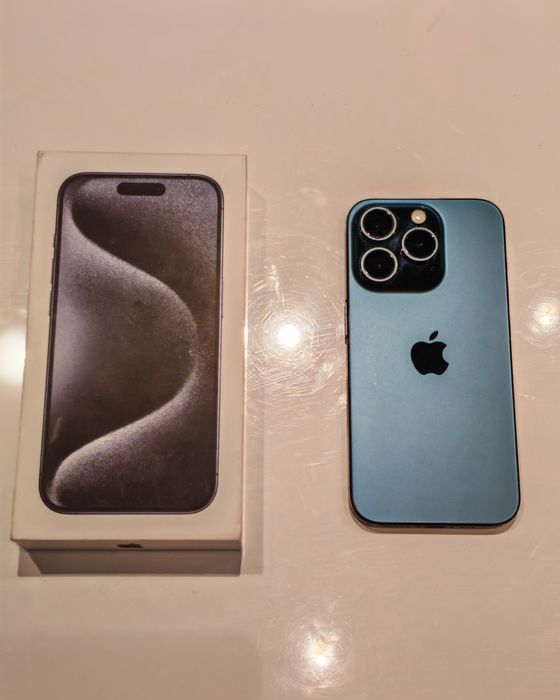 iPhone 15 Pro 255GB Blue Titanium
