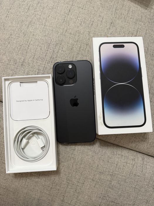 iphone 14 pro 256gb  Space Black