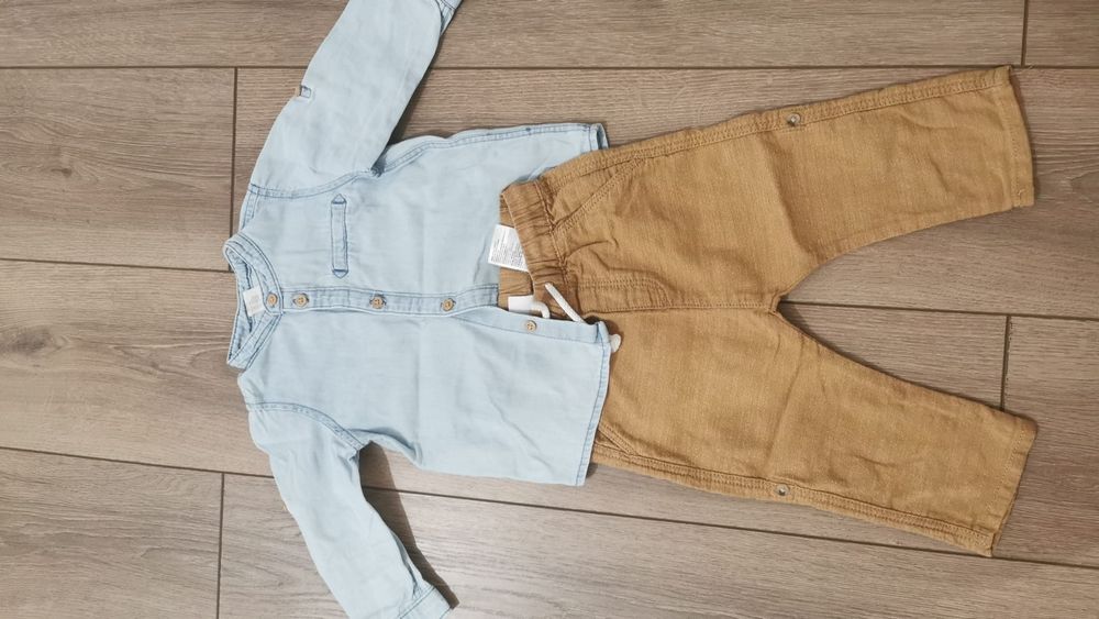 Ser camasa + pantaloni marimea 80