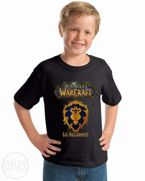Тениски GTA 5 и WORLD OF WARCRAFT! Или поръчай модел с ТВОЯ идея!