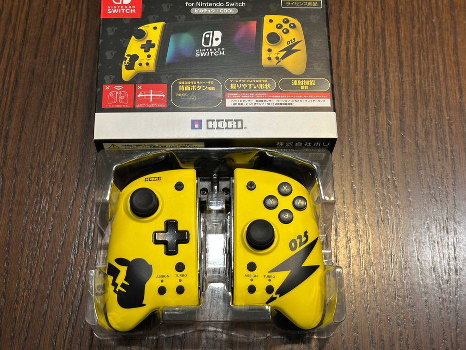 HORI Split Pad Pro - Pikachu Cool joy cons