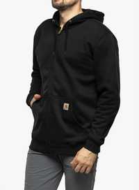 Carhartt zip hooded sweatshirt черен суичър