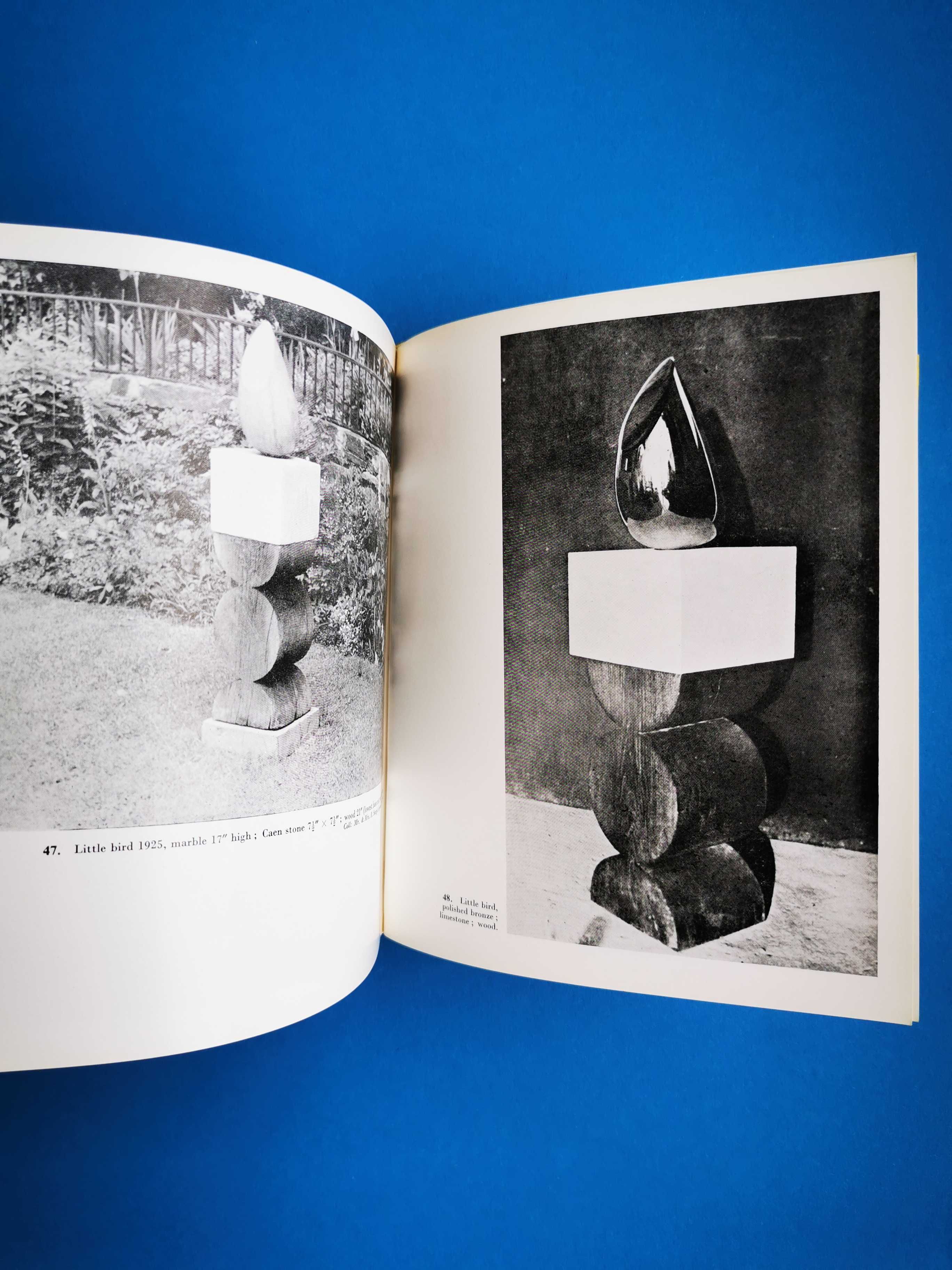 Constantin Brâncuși album arta catalog carte David Lewis 1957 rar