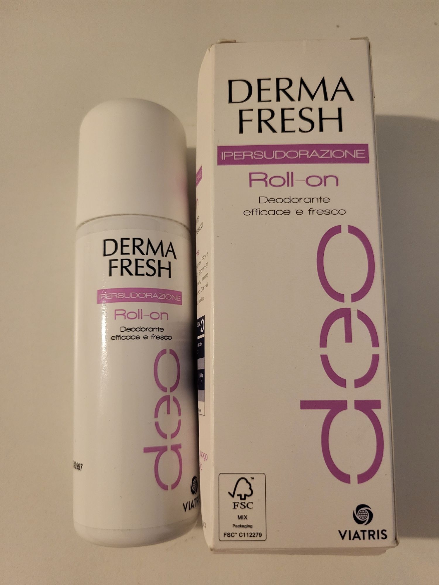 Deodorant Derma Fresh Roll-on pentru piele alergica