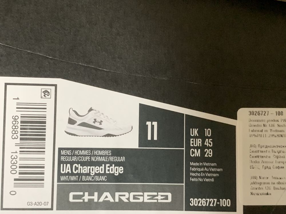 Маратонли Under armour 44,5