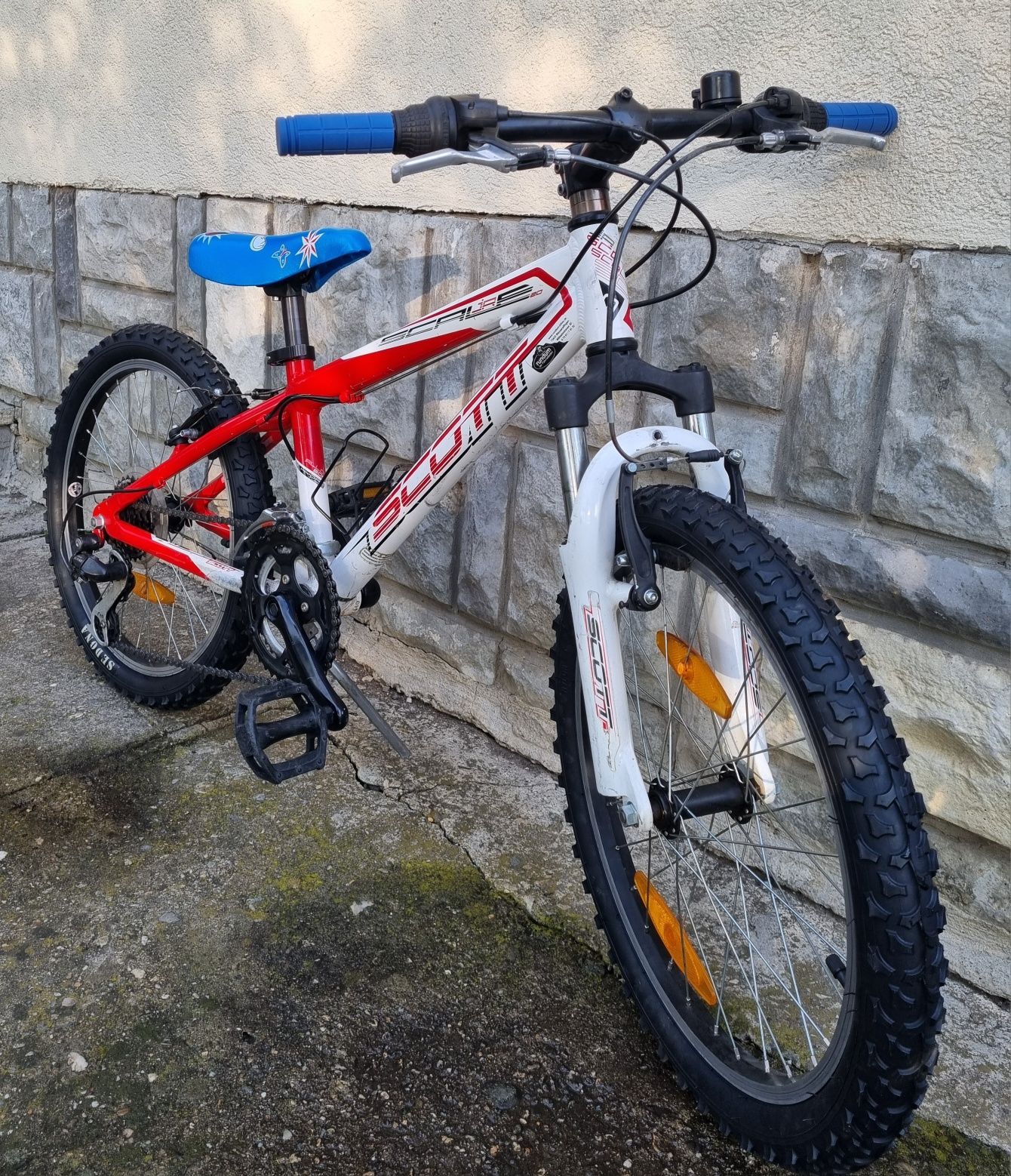 Bicicleta Scott copii 5-8 ani fete/baieti roti 20