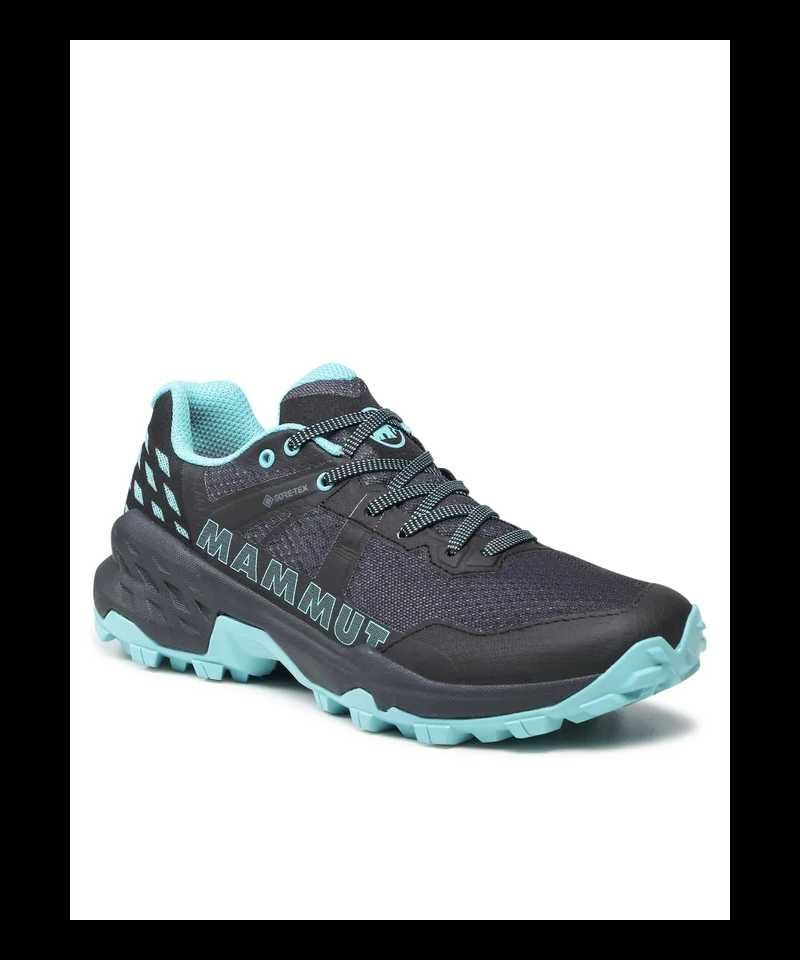 Pantofi trekking pt femei, Mammut Serting II Low, negru, marime 39 1/3