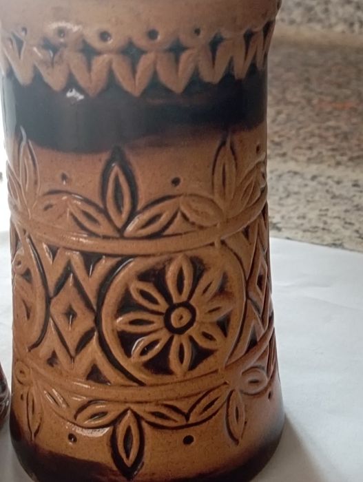 Set ceramică Faimar -carafă+ 4 pahare tradiționale