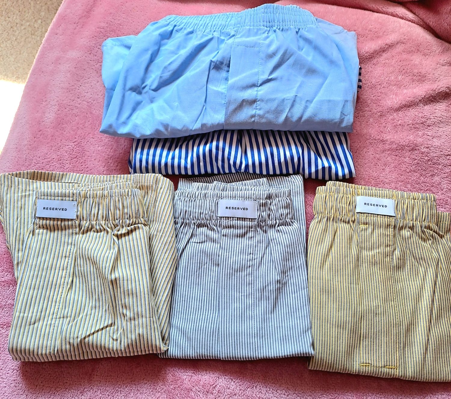 Boxeri barbati NOI de la cropp si reserved