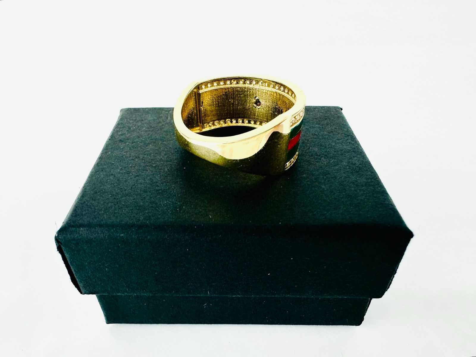 ++ЧИСТО НОВ++ Златен пръстен 14К 4,95г. / 56 Размер
