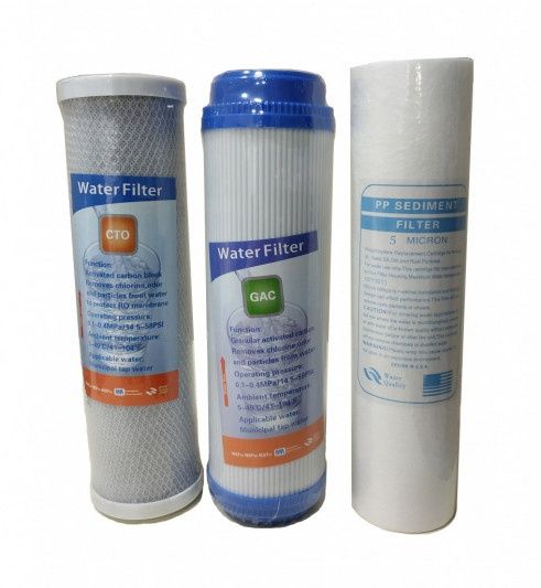 Купить в Ташкенте фильтры для очистки воды (3-5 и 6 ступней очистки)