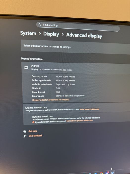 Monitor Asrock CL25FF