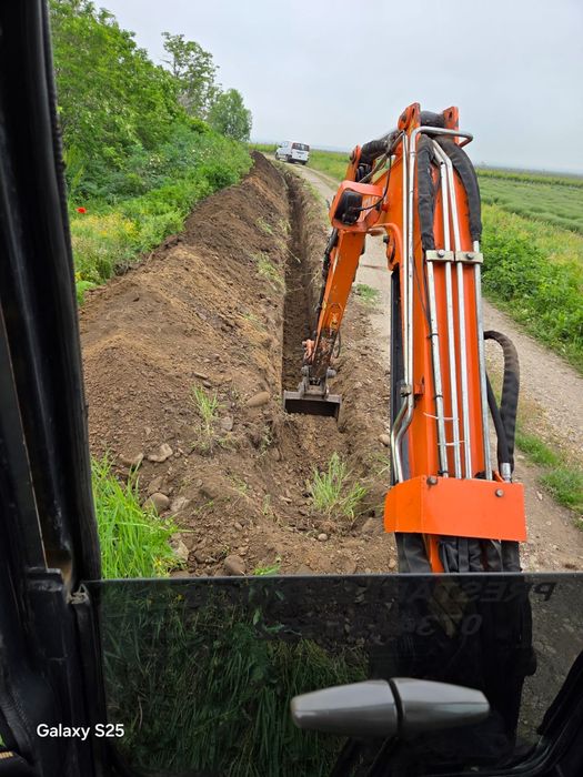 Prestări servicii excavator camioneta basculabila