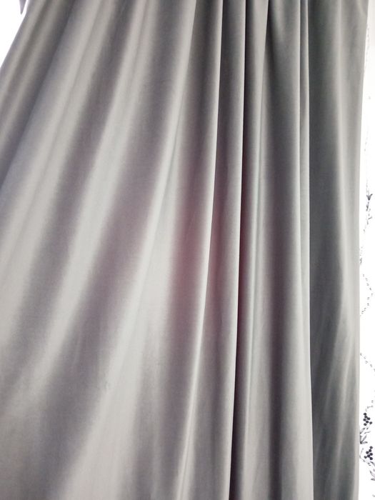 Perdea din in + draperii catifea