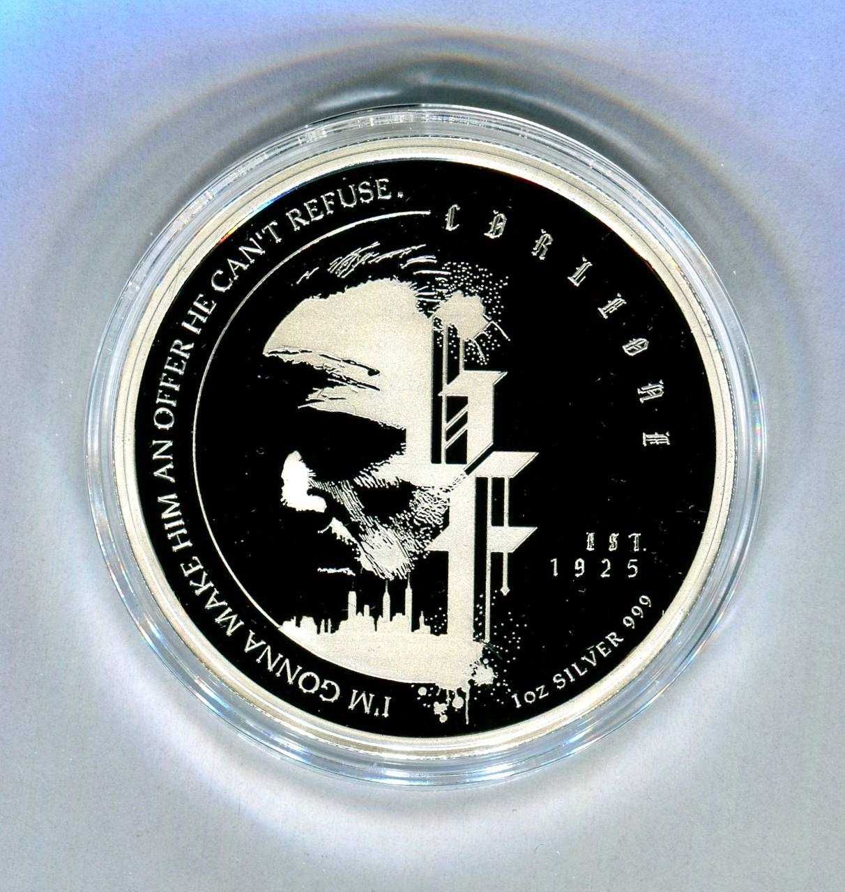 Ниуэ: Монета подарок 2 $ 2022 серебро Крестный отец крылатая фраза №2