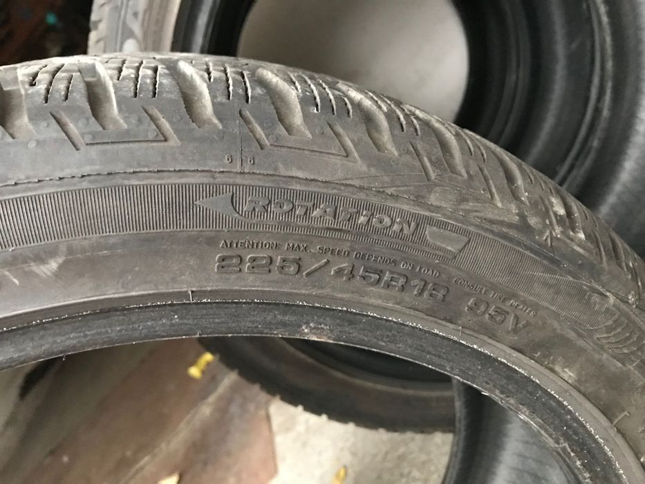 Зимни гуми 225/45/18 Fulda 8 мм