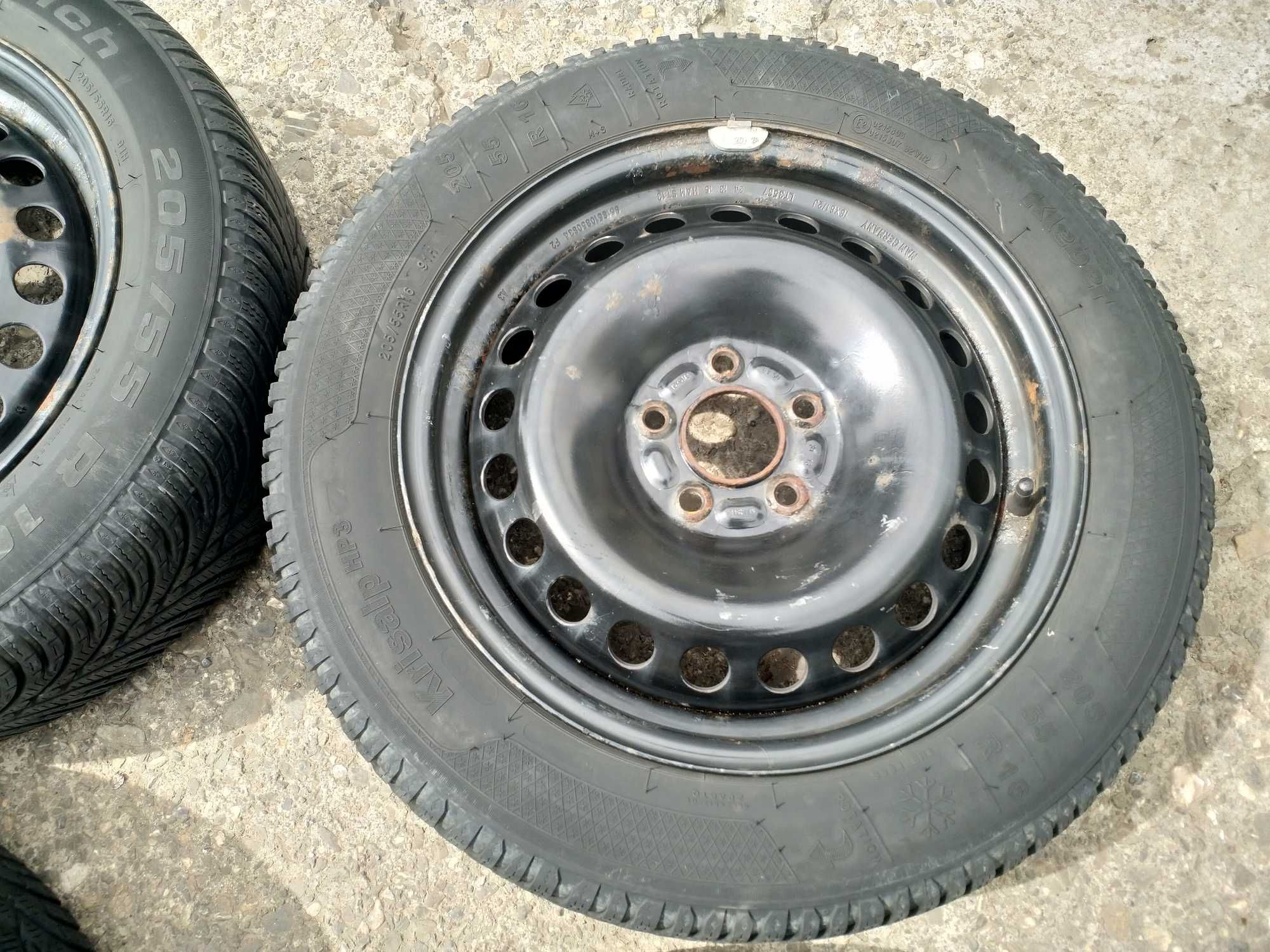 Roti jante FORD anvelope 205 55 16  iarna 6mm FORD FOCUS,MONDEO,C-MAX