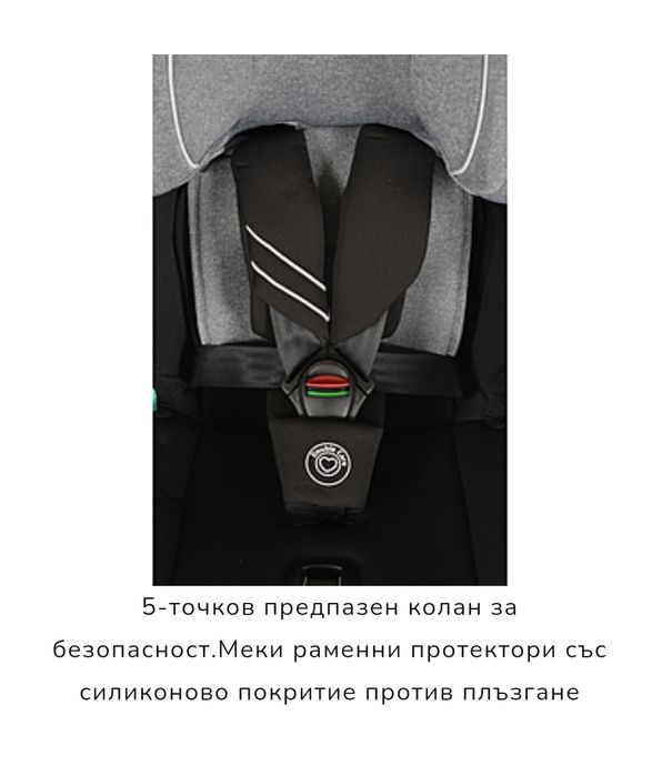 Стол за кола Quill 40-150см Isofix система 360°