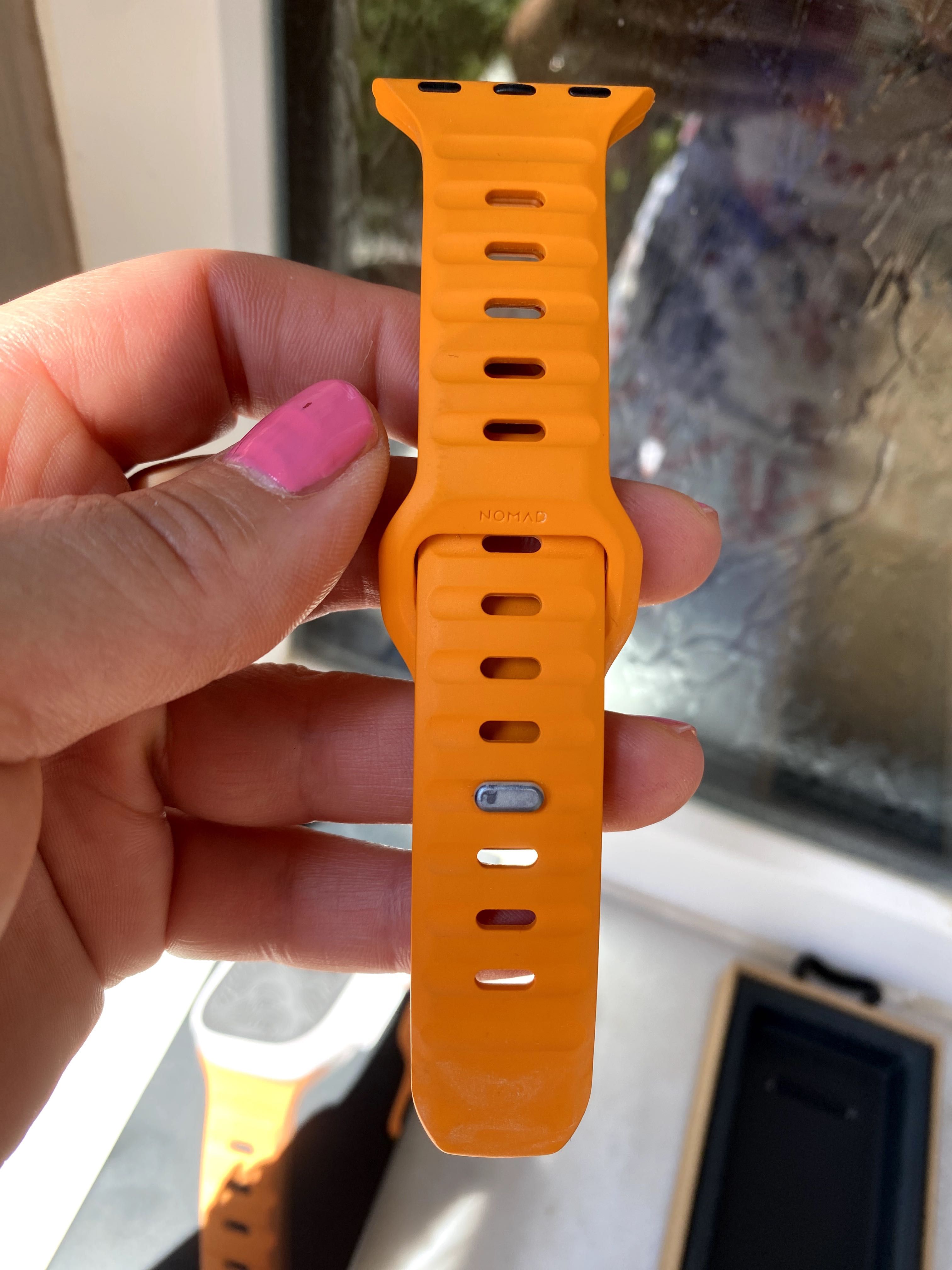 Nomad Sport Band-силиконова каишка за Apple Watch 44мм, 45мм,49мм