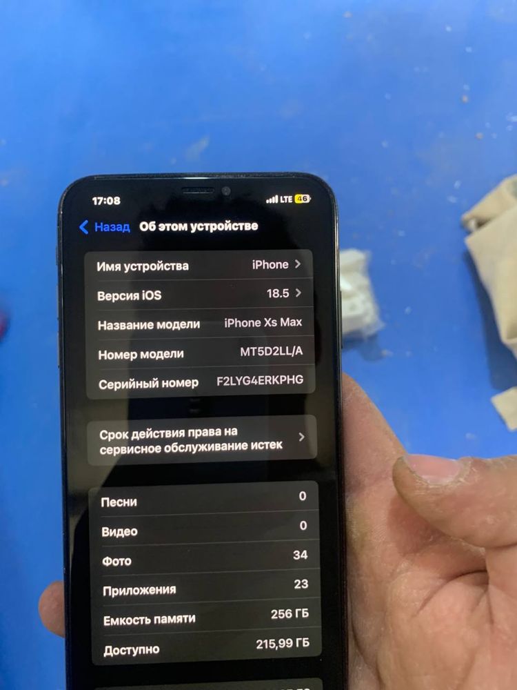 iphone xc max 256 g