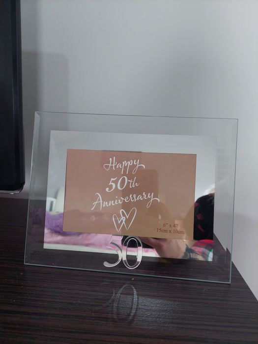 Ramă foto 50 de ani aniversare