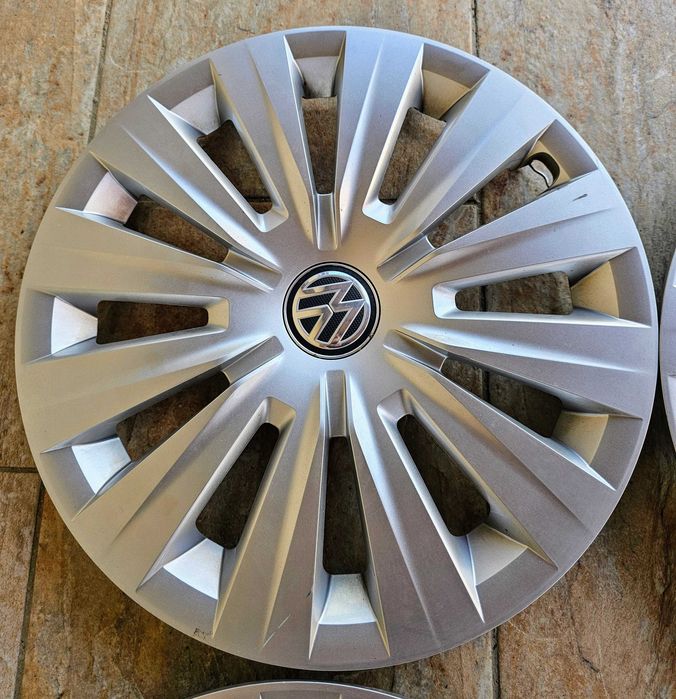 Set capace ornamentale originale VW pentru jante 15 inci