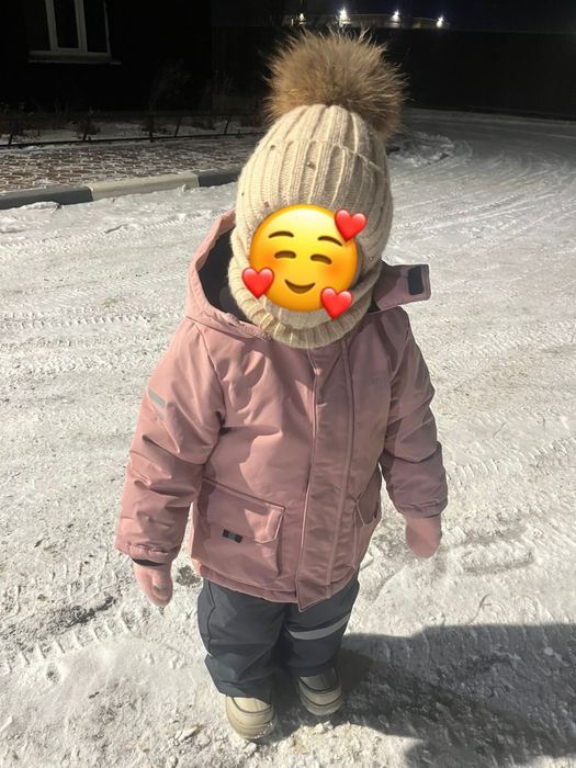 Продам зимний комплект на девочку!