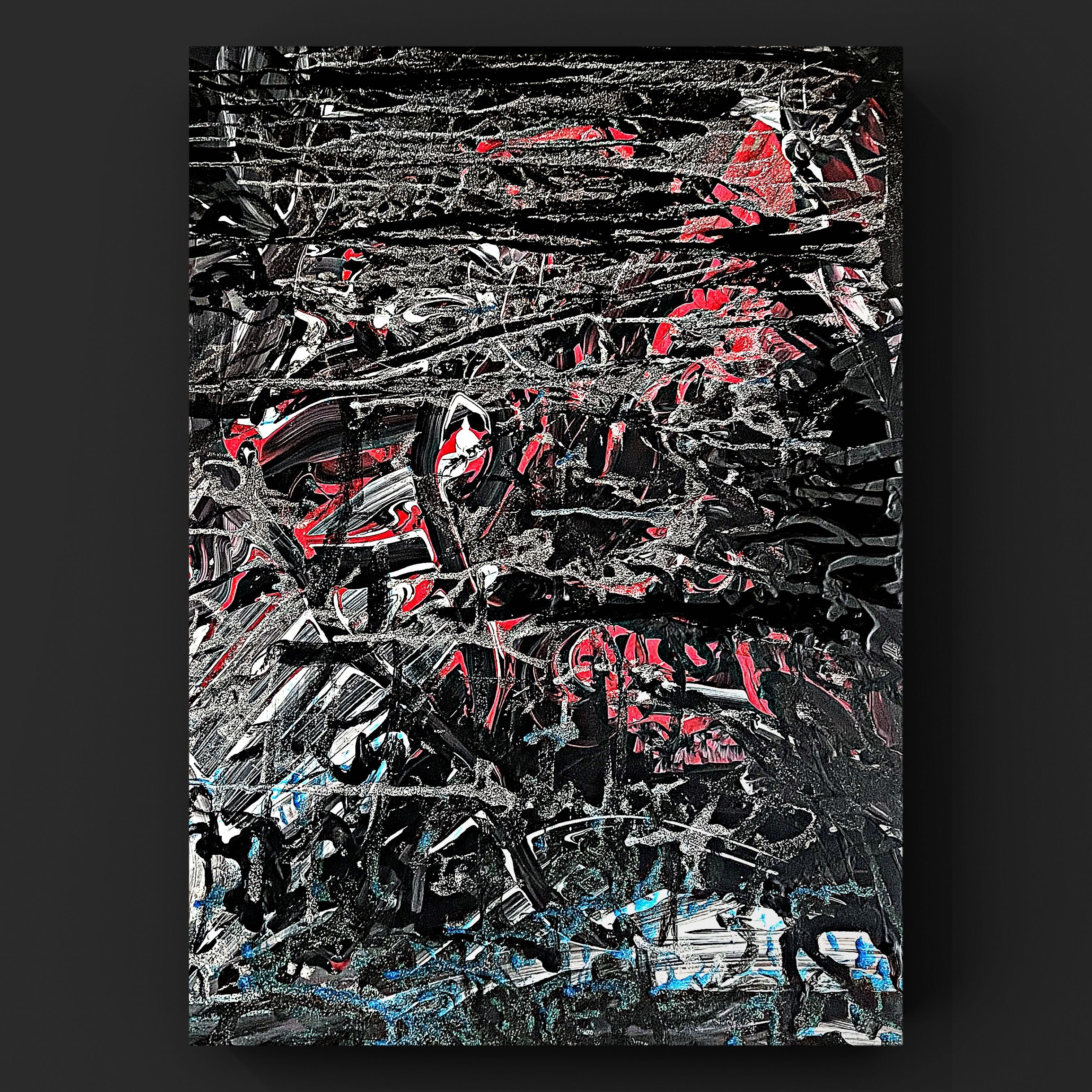 tablou panza abstract 50x60