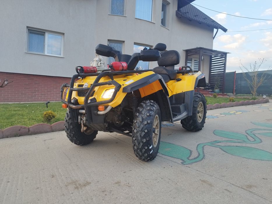 Can am outlander 400 variante rulota/auto de oras