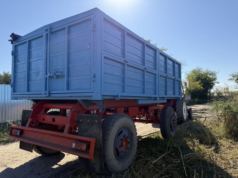 Remorca Auto Tractor Basculabila 3 Parti 7 8 10 tone