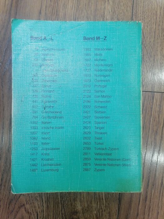 Каталог почтовых марок Михель